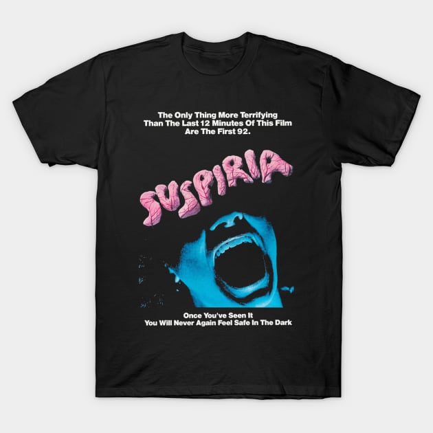 Suspiria! T-Shirt by The Grand Guignol Horror Store